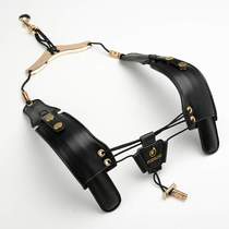 Saxophone shoulder strap f strap cowhide adjustable instrument shoulder strap is really easy to use bassoon tenor sax neck strap