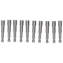 10Pcs Hex Socket Set with Strong Magnetic Electric Screwdriver