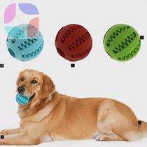 Pet Dog Chew Toy Food Dispenser Ball Bite-Resistant Clean Te