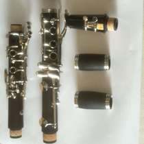 Clarinet 17-key B flat soprano clarinet instrument (1 box of reeds 1 hand rest cover 1 tooth pad and 1 sticker included)