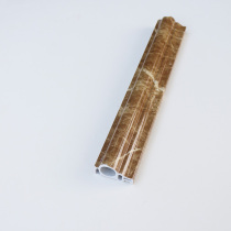 Stone plastic lines imitation marble TV background wall frame decorative tile edge European film and television wall door cover 5cm