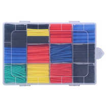 750Pcs Heat Shrink Tubing Kit 2:1 Nylon Electrical Cable Sle