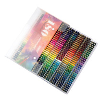 180pcs Wooden Colored Pencil Set Professional Adults Kids Po