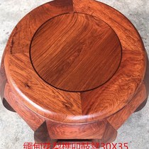 Special offer mahogany furniture Burmese rosewood drum stool big fruit rosewood stool solid wood stool full mortise and tenon structure new Chinese style