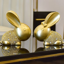 Simple modern cute rabbit ornaments living room bedroom porch desktop craft gift ornaments small ornaments creative gifts
