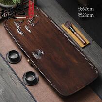 Ebony tea tray solid wood solid wood tea tray solid wood tea tray solid wood tea table rectangular household tea