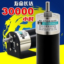 12V small motor 24V DC brushless reduction motor 37 brushless motor forward and reverse micro slow speed motor