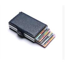 Rfid Blocking Protection Men id Credit Card Holder Wallet