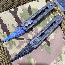 EDC multifunctional titanium alloy paper cutter CKB-2 heavy-duty art cutting grafting tool imported blade window-breaking cone