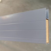 Brick clamp integrated cabinet U-shaped groove large frame single-sided column aluminum alloy ceramic tile? single edge sealing slot single water