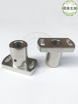 Pillar mounting base steel RBN31 RBN32 opposite side flange through waist hole type optical axis fixing bracket RBN36