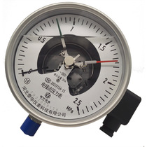 New stainless steel oil-filled pressure water pressure pneumatic hydraulic thread F shock-resistant pressure gauge high-definition dial standard thread