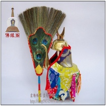 Buddhist utensils offerings water purification bottles Wenba pots Wenba fans full set of curtains large size