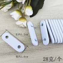 Weighted shower curtain to prevent winter curtain sticking and weight gain material environmentally friendly iron sheet wrapped with PVC curtain weight block