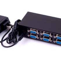 FJ204 2-in-4-out VGA matrix switching distributor 2-in and 4-out VGA switch distributor