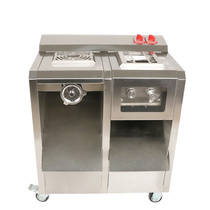 Electric multi-functional meat grinder commercial minced meat high-power stainless steel meat cutting and sausage filling machine for butcher shop