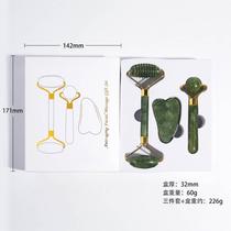 Face Massager Roller Gua sha Jade Store Scraper Roller massa