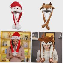 Christmas Hats Led Light Newly Cute Bunny Plush Hat