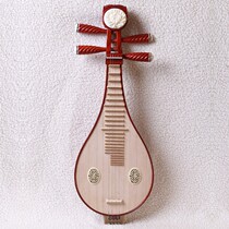 Factory direct sales mahogany shell carving Liuqin musical instrument factory direct sales professional performance full back polished rosewood copper products