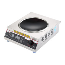 Commercial household high-power induction cooker 3500w flat soup stove concave stir-fry stove high-power fierce electric stove