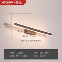 New LED mirror headlight bathroom modern simple Nordic style lamp mirror cabinet special bathroom cosmetic mirror comb