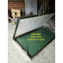 Customized stainless steel wall-mounted bulletin board campus window notice board outdoor billboard bulletin board direct sales