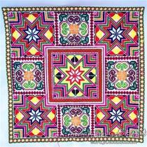 Factory direct sales ethnic embroidery embroidery machine embroidery cross B embroidery embroidery accessories Miao embroidery pieces physical photos