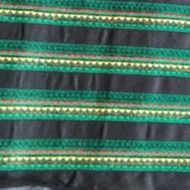 Green ethnic noble lace embroidery accessories decorative curtains fabric clothing embroidery flowers