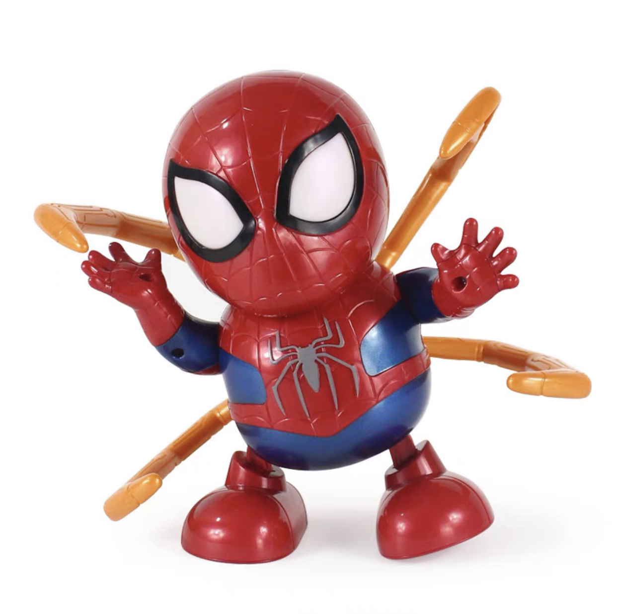 Ottman Spider-Man electric aerobatic scooter spinning to roll off children's dance machine People fall without falling toys-Taobao