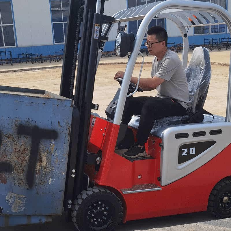 Electric forklift eco-friendly 1 1 5 2 ton loading and unloading new pile high lifting four-wheel seat driving type new energy-Taobao