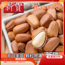 (Xinjiang Tibet) Northeast Open Pine Nuts Canned 500g 250g Original Nuts for Pregnant Women
