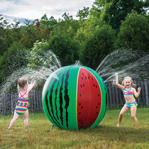 Summer Children Swimming Toys gonflable Water jet Ball Play Water Play Sand Outdoor Lawn Water Spray Mat Splash Toy Balls