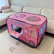 Car tent indoor A girls play house toy game house automatic pop-up installation-free foldable room