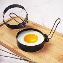 Amazon manufacturer iron spray non-stick to thicken round omelet model frying egg mold omelet spot