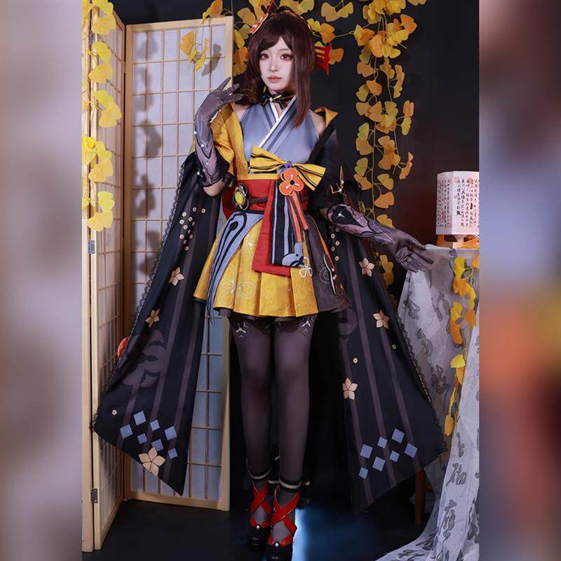 糖花千织cos服,原神鸣雷裁锦师的复古情怀再现_Cosplay女装_淘宝游戏网