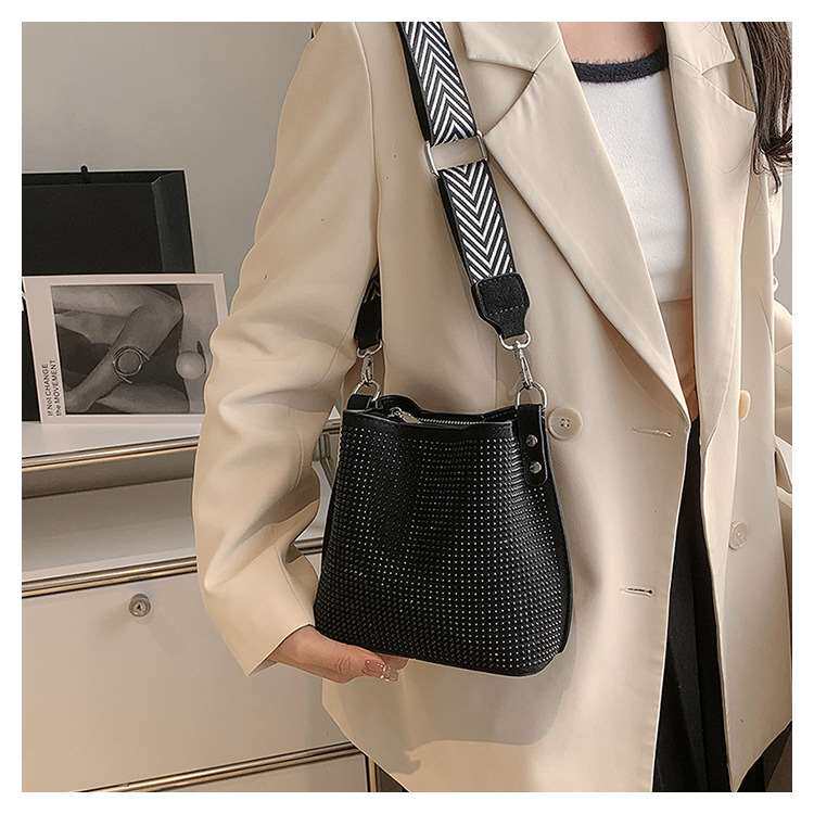 High-end Sense Niche Bucket Bag Women's Diamond New Fashion OTHER / Other 