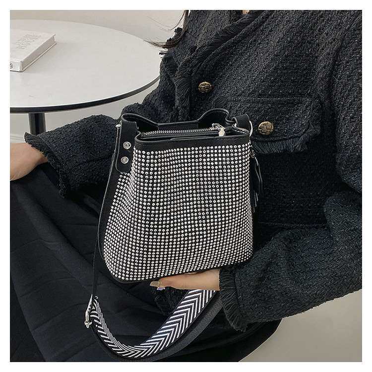 High-end Sense Niche Bucket Bag Women's Diamond New Fashion OTHER / Other 