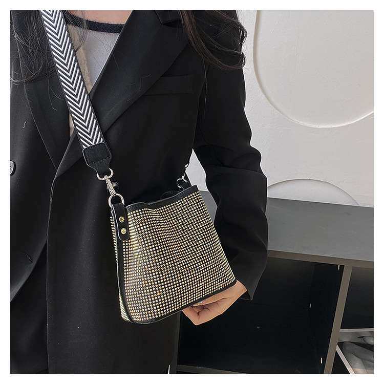 High-end Sense Niche Bucket Bag Women's Diamond New Fashion OTHER / Other 