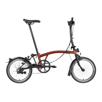 BROMPTON Xiaobu C Line flame varnish M handle S handle 6-speed L version lightweight and portable folding bicycle