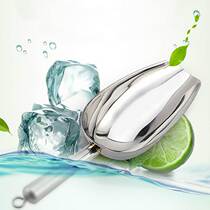 Manufacturer straight for thickened stainless steel ice shovel flour rice shovel straight shank with rings feed supermarket food shovel