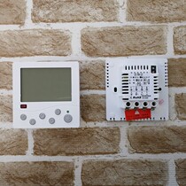 Electric heating film heating cable thermostat High-power LCD thermostat Concealed intelligent programming