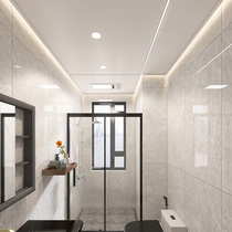 Integrated ceiling wire lamp luminous keel luminous closed edge strip line light honeycomb large plate aluminium buckle plate buckle type lamp