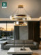 Bading Glass Living Room Chandelier, Italian Light Luxury, High-End Feel, 2026 New Model, Minimalist High-End Designer Main Light for the Hall