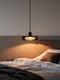Bading Bedside Pendant Light, Italian Minimalist Bedroom Pendant Light, Adjustable Height, Modern Light Luxury, High-End Glass Small Pendant Light