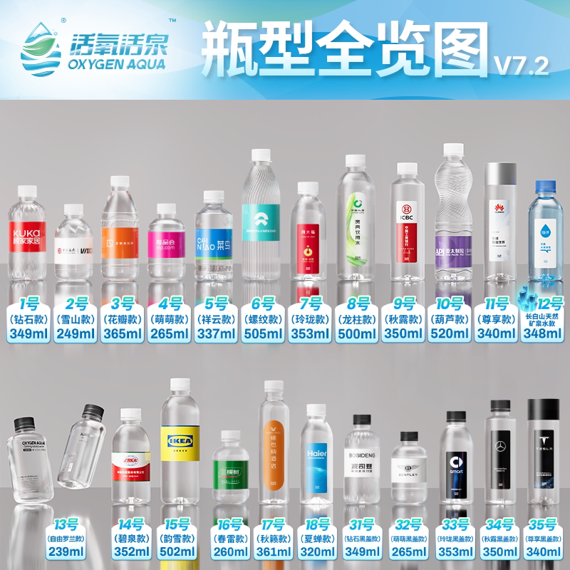 定制矿泉水Logo小瓶装，企业酒店婚庆必备，整箱饮用水新风尚！💧🎉-饮用天然矿泉水-淘宝百科网