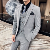 Светло -серый (костюм+брюки)