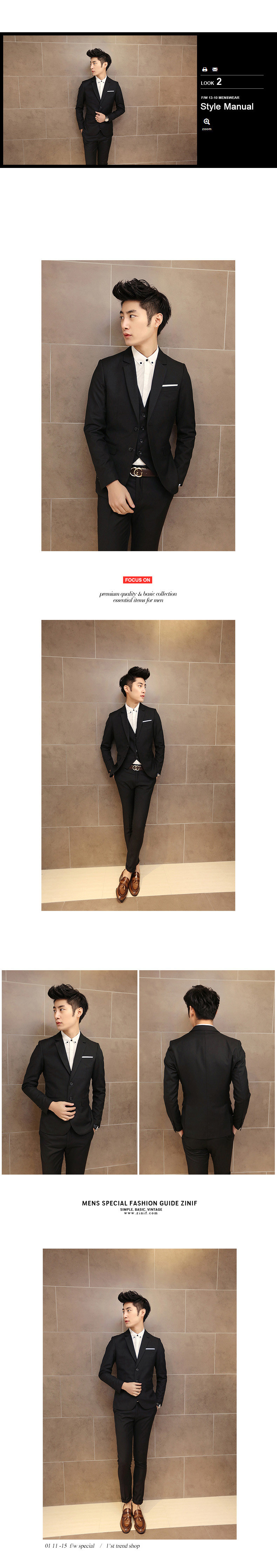 Costume homme en polyester pour automne - Ref 1555942 Image 21