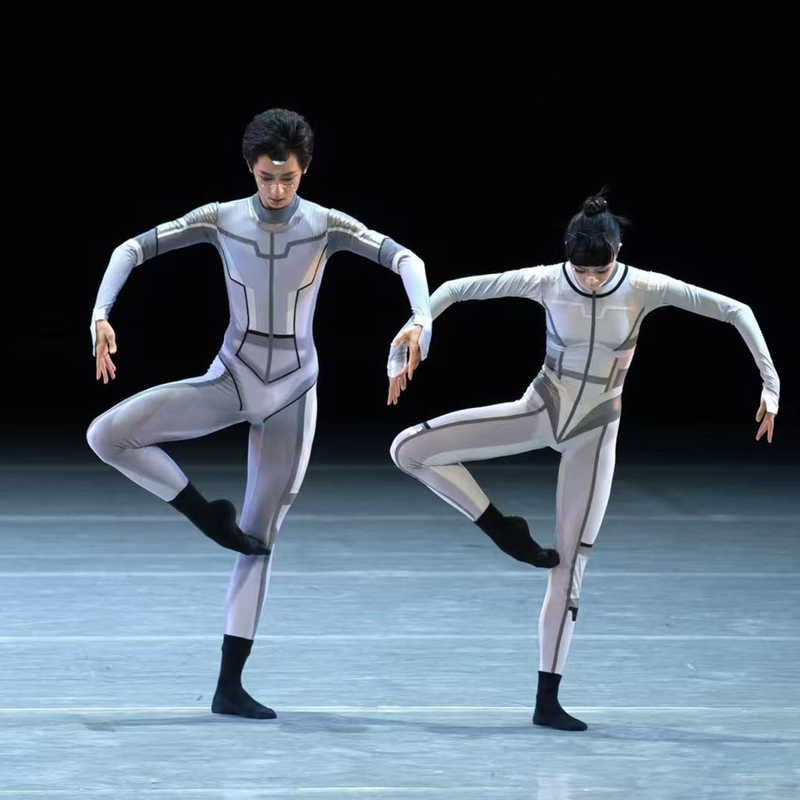 Sci-Fi Futuristic Performance Costumes, Tight-Fitting One-Piece Dance Costumes for Men and Women, Mecha-Style Stage Performance Outfits, Art Exam Performance Attire Sci-Fi Futuristic Performance Costumes, Tight-Fitting One-Piece Dance Costumes for Men and Women, Mecha-Style Stage Performance Outfits, Art Exam Performance Attire