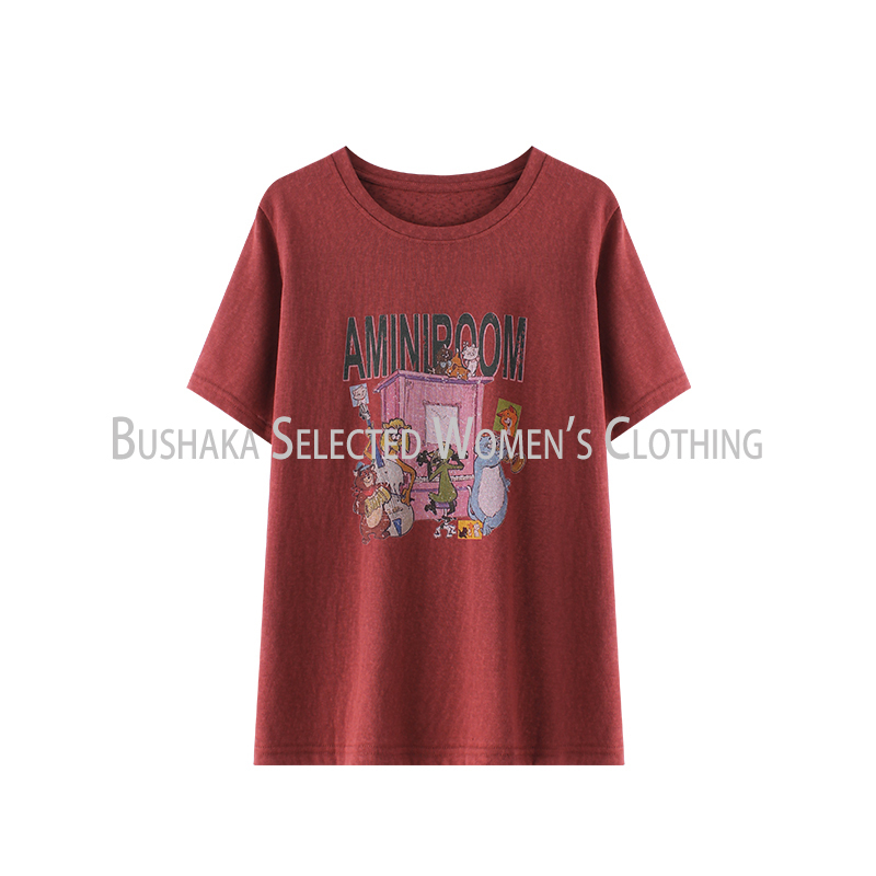 【Bushaka】Cotton Short-Sleeve Shirt with a Linen Feel 【Bushaka】Cotton Short-Sleeve Shirt with a Linen Feel