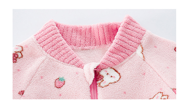 Children's One-Piece Pajamas, Autumn and Winter Fleece-Lined Girls' Flannel Home Clothes, Winter Anti-Kick Quilt, Baby Sleeping Bag — 21